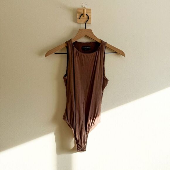 White Fox Boutique Tops - (Sold) White Fox Boutique Fall Into Love Bodysuit Size XS